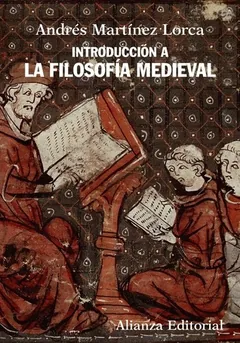Introducción a la filosofía medieval de Andrés Martínez Lorca, portada del libro