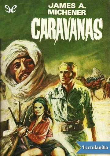 Caravanas de James Michener, portada del libro