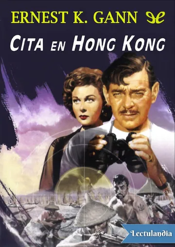 Cita en Hong Kong de Ernest K. Gann, portada del libro