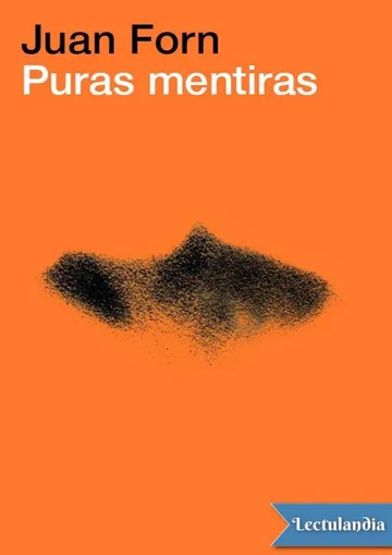 Puras mentiras de Juan Forn, portada del libro