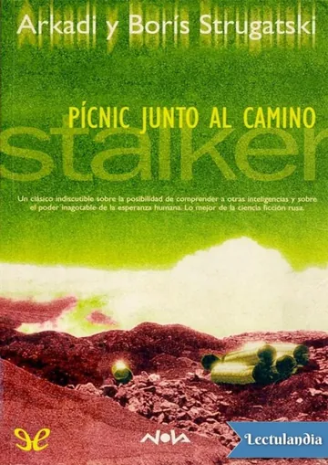 Pícnic junto al camino de Arkadi Strugatsky, portada del libro