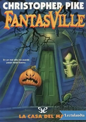 La casa del mal de Christopher Pike, portada del libro