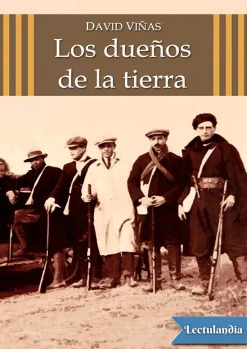 Los dueños de la tierra de David Viñas, portada del libro