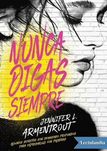 Nunca digas siempre de Jennifer L. Armentrout, portada del libro
