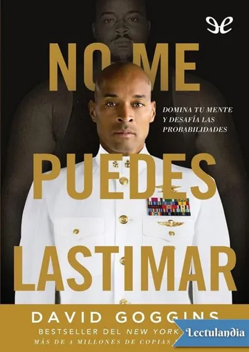 No me puedes lastimar de David Goggins, portada del libro