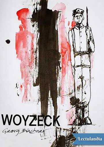 Woyzeck de Georg Büchner, portada del libro
