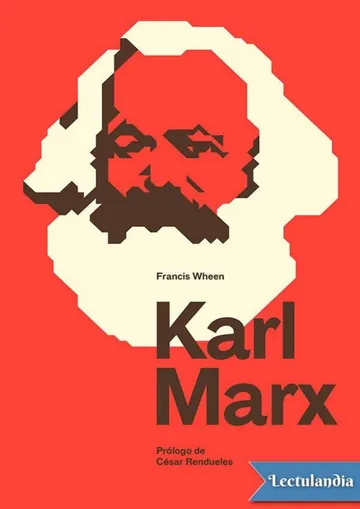 Karl Marx de Francis Wheen, portada del libro