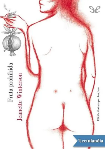 Fruta prohibida de Jeanette Winterson, portada del libro