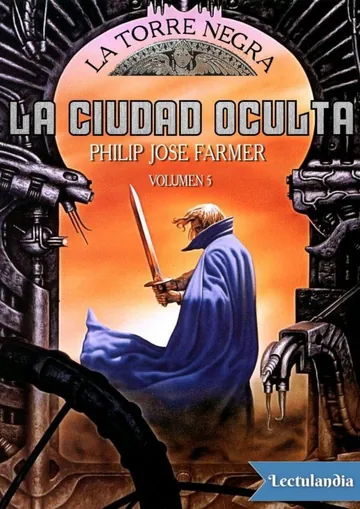 La ciudad oculta de Philip José Farmer, portada del libro