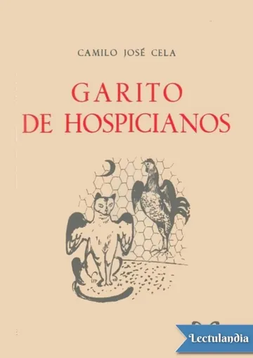 Garito de hospicianos de Camilo José Cela, portada del libro