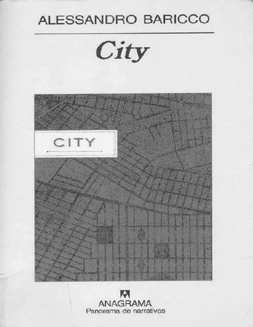 City de Alessandro Baricco, portada del libro