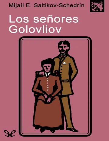 Los señores Golovliov de Mijail E. Saltikov-Schedrin, portada del libro