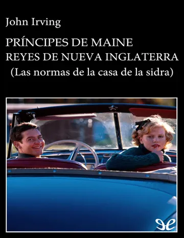 Principes de Maine, reyes de Nueva de John Irving, portada del libro