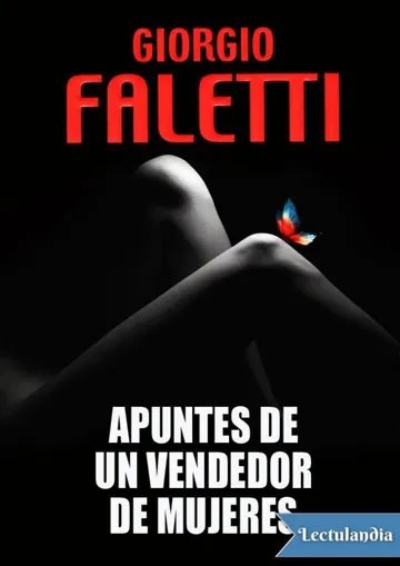 Apuntes de un vendedor de mujeres de Giorgio Faletti, portada del libro