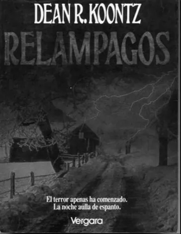 Relámpagos de Dean R Koontz, portada del libro