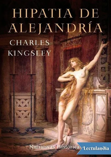 Hipatia de Alejandría de Charles Kingsley, portada del libro