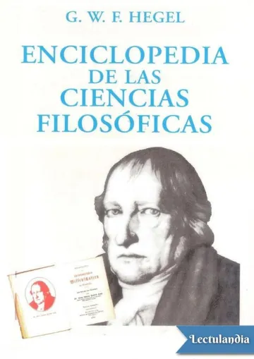 Enciclopedia de las Ciencias Filosóficas de Georg Wilhelm Friedrich Hegel, portada del libro