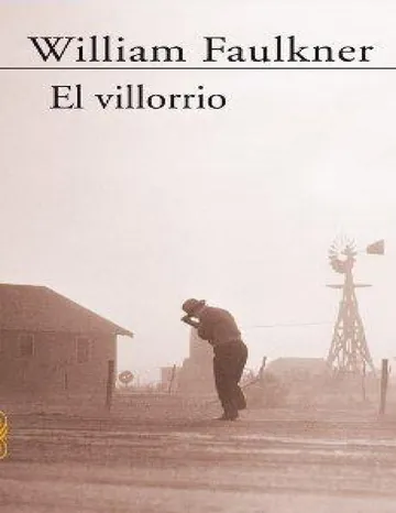 El Villorrio de William Faulkner, portada del libro