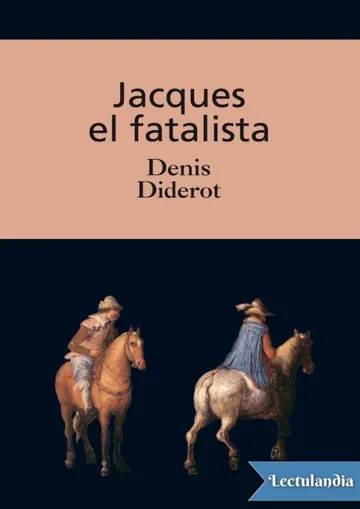Jacques el fatalista de Denis Diderot, portada del libro