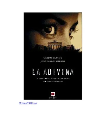 La adivina de José Carlos Martos, Carlos Clavijo, portada del libro
