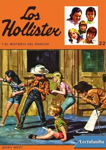 Los Hollister y el misterio del rancho de Jerry West, portada del libro