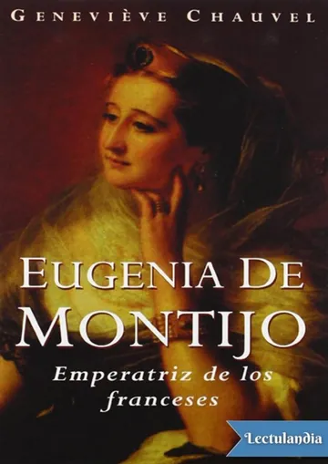 Eugenia de Montijo de Geneviève Chauvel, portada del libro