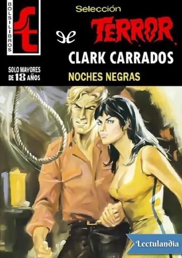Noches negras de Clark Carrados, portada del libro