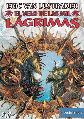 El velo de las mil lágrimas de Eric van Lustbader, portada del libro