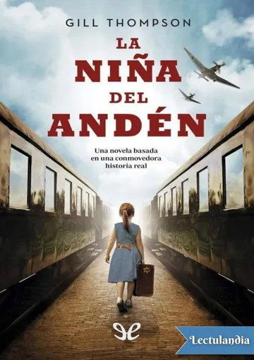 La niña del andén de Gill Thompson, portada del libro