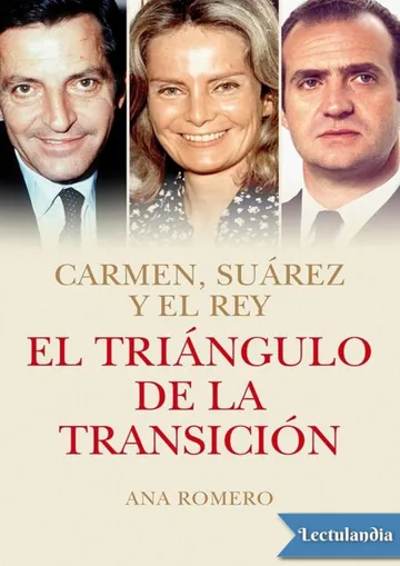 El triángulo de la transición de Ana Romero, portada del libro