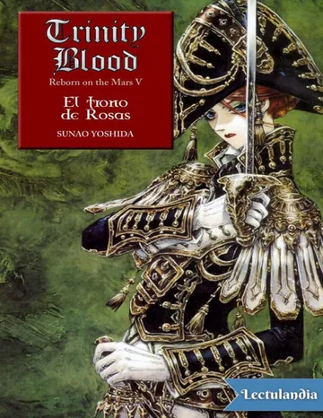 El trono de Rosas de Sunao Yoshida, portada del libro