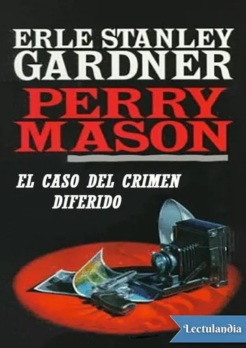 El caso del crimen diferido de Erle Stanley Gardner, portada del libro