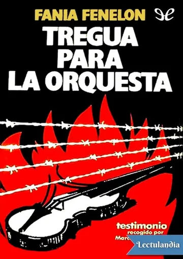 Tregua para la orquesta de Fania Fénelon, portada del libro