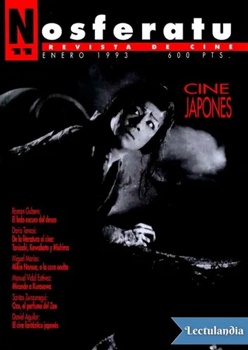 Cine japonés de Nosferatu, portada del libro