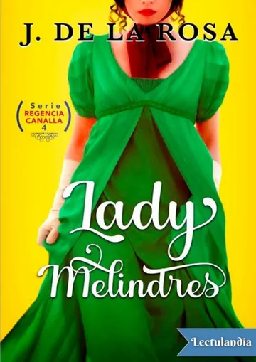 Lady Melindres de José de la Rosa, portada del libro