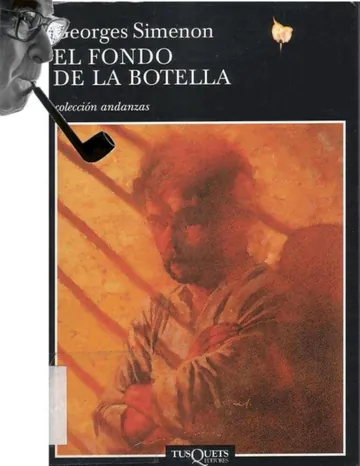 El Fondo de la Botella de Georges Simenon, portada del libro