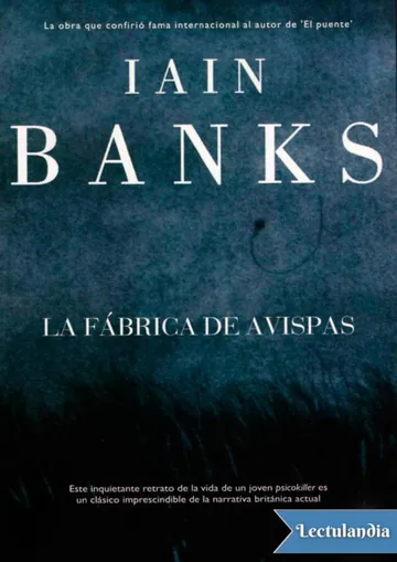 La fábrica de avispas de Iain M. Banks, portada del libro
