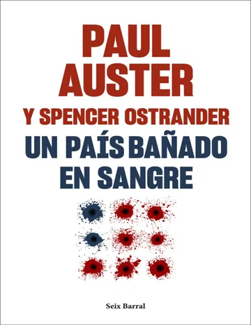 Un país bañado en sangre de Paul Auster, portada del libro