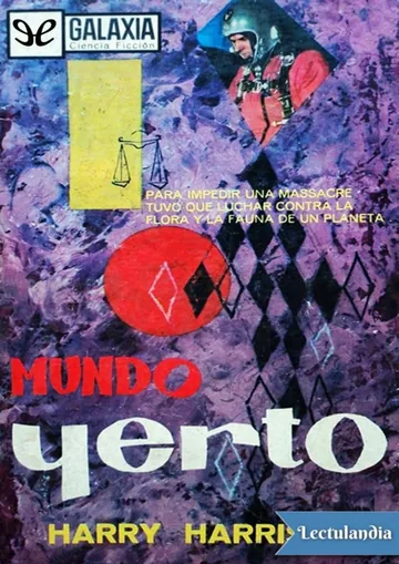 Mundo yerto de Harry Harrison, portada del libro