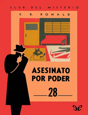 Asesinato por poder de E. B. Ronald, portada del libro