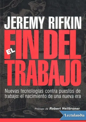 El fin del trabajo de Jeremy Rifkin, portada del libro