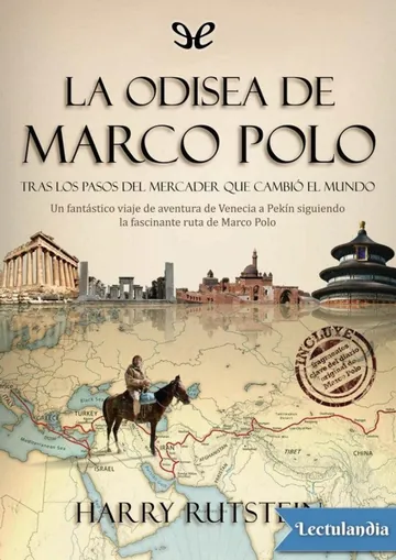 La odisea de Marco Polo de Harry Rutstein, portada del libro