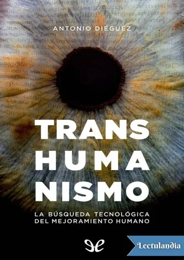 Transhumanismo de Antonio Dieguez, portada del libro