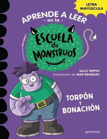 Aprender a leer en la escuela de monstruos 9 Torpon y Bonachon de Sally Rippin, portada del libro