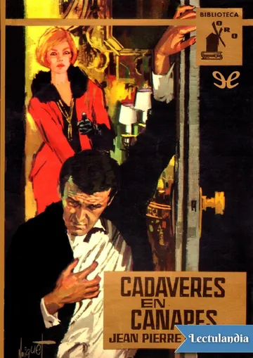 Cadáveres en canapés de Jean-Pierre Ferrière, portada del libro