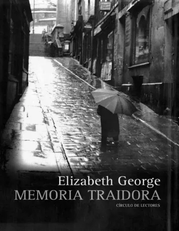 Memoria traidora de Elizabeth George, portada del libro