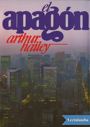 El apagón de Arthur Hailey, portada del libro