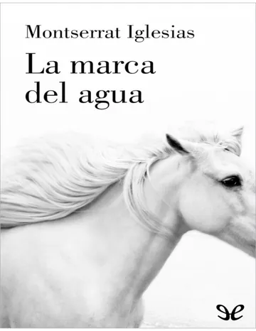 La marca del agua de Montserrat Iglesias, portada del libro