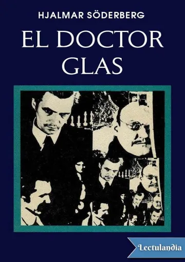 El doctor Glas de Hjalmar Soderberg, portada del libro