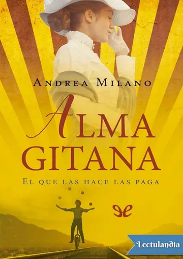 Alma gitana de Andrea Milano, portada del libro